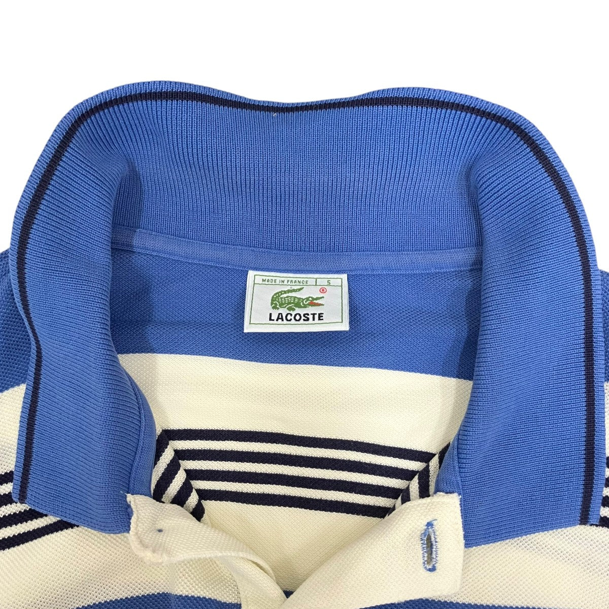 LACOSTE フランス製ポロシャツ 古着・中古-5枚目のアイテム画像