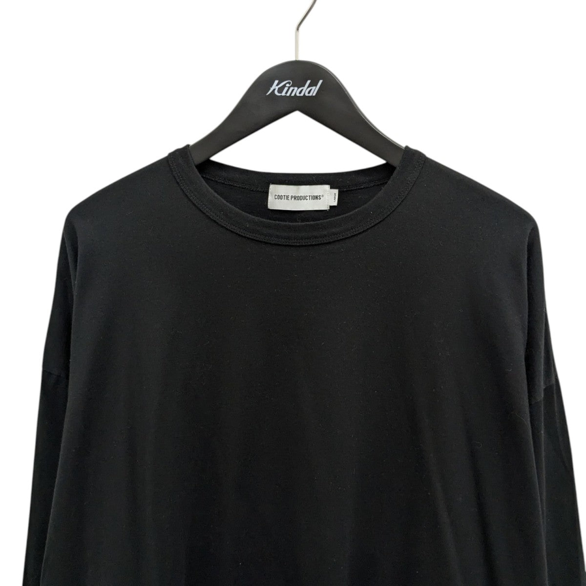 Cootie Productions ブラック 長袖Tシャツ L COOTIE PRODUCTIONS(クーティープロダクションズ) 長袖Tシャツ