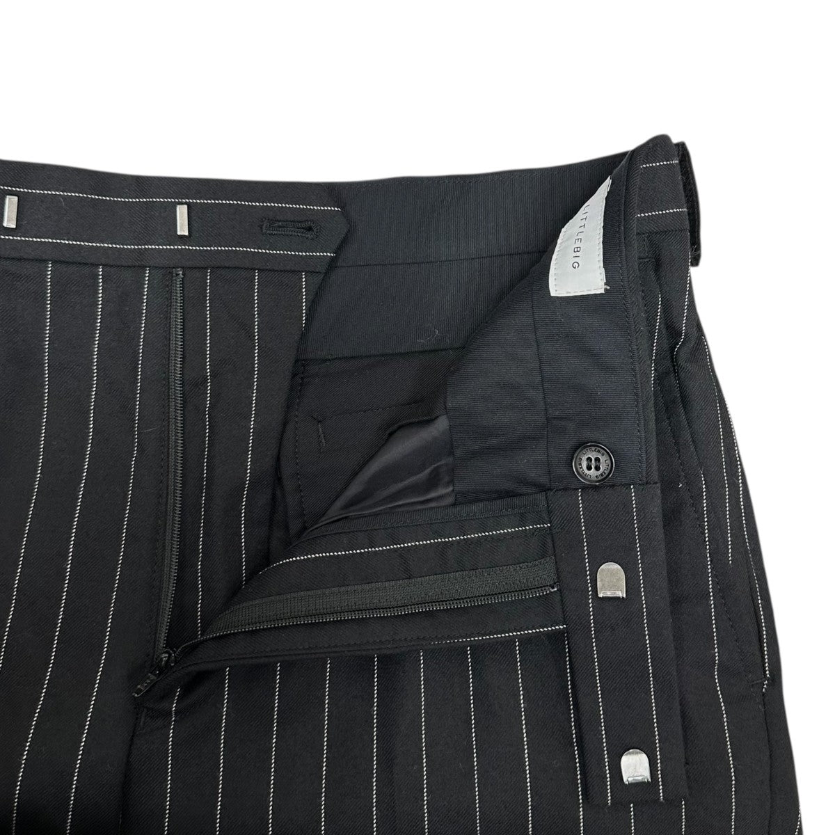 LITTLEBIG(リトルビッグ) Striped Jacket Fly Front Stripedストライプ