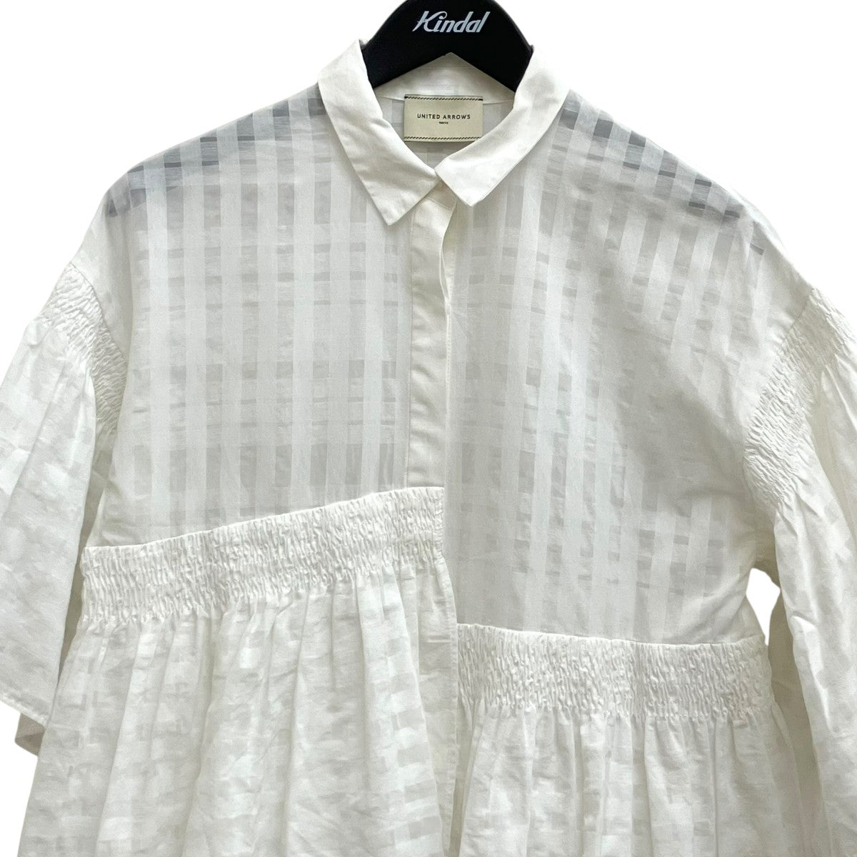 UNITED ARROWS 半袖ブラウス1516-162-1591 古着・中古-3枚目のアイテム画像