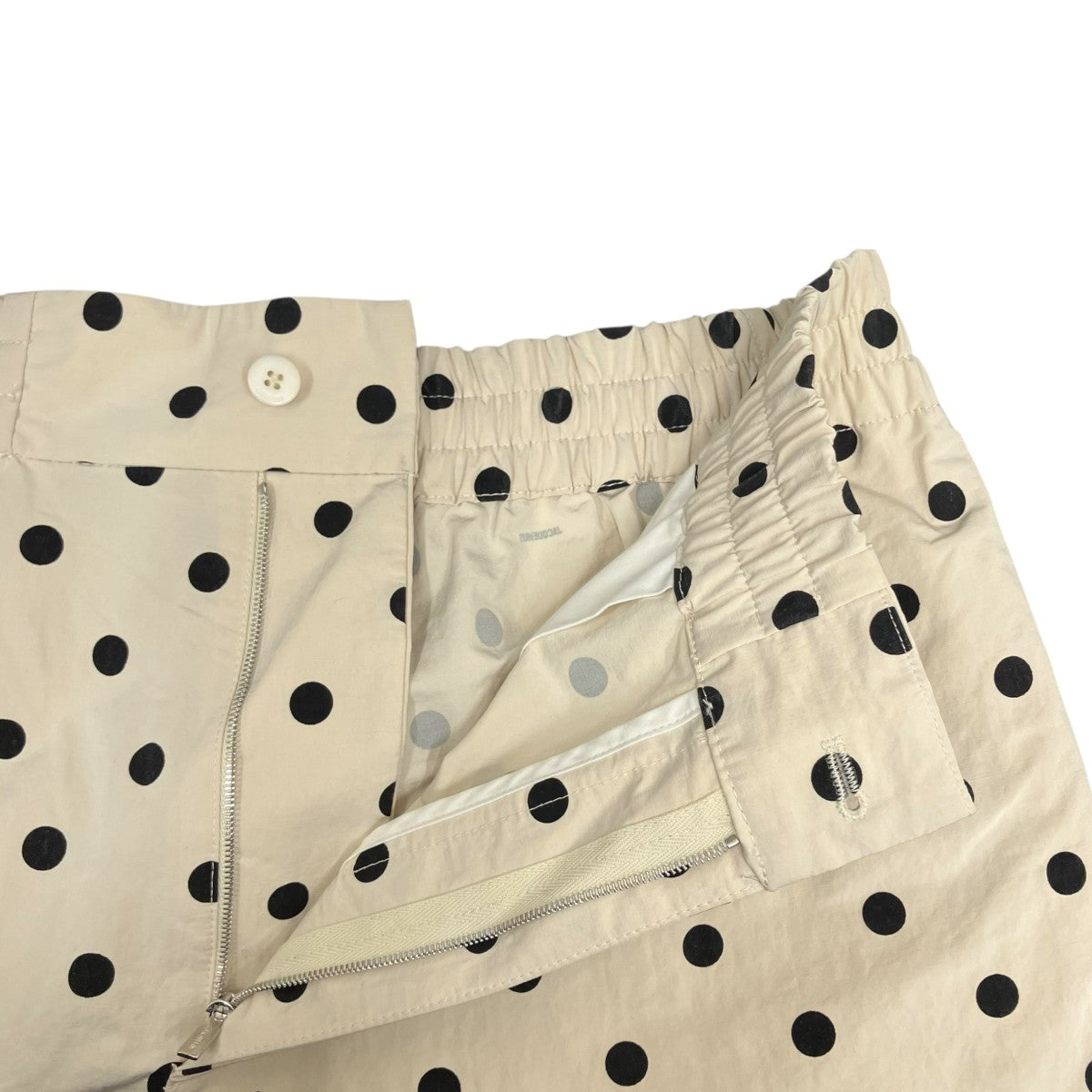 JACQUEMUS LE SHORT ALOE PRINT DOTS LOGOドット柄ショートパンツ25SPA138-1776-1IK 古着・中古-5枚目のアイテム画像
