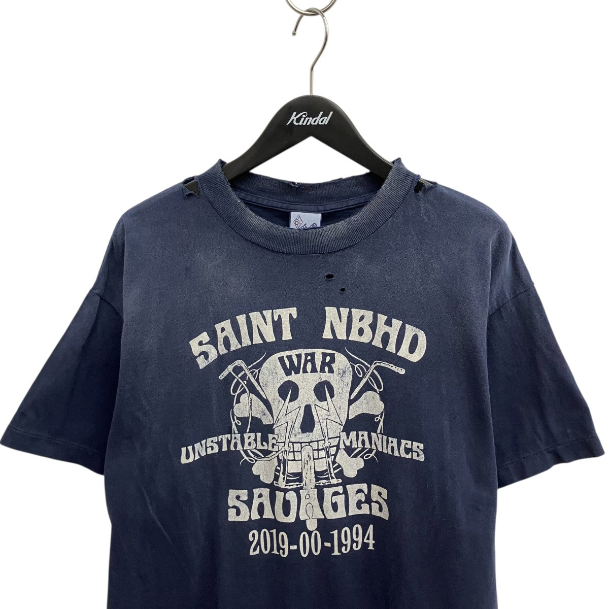 SAINT MICHAEL STHD ． SS TEE SAINT NBHD半袖TシャツSH-HR3-0000-C71 古着・中古-3枚目のアイテム画像