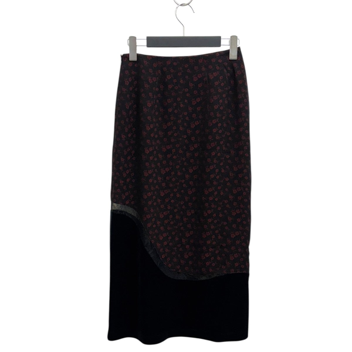 mame kurogouchi Cupro Triacetate Floral Jacquard SkirtスカートMM25FW-SK502 古着・中古-2枚目のアイテム画像