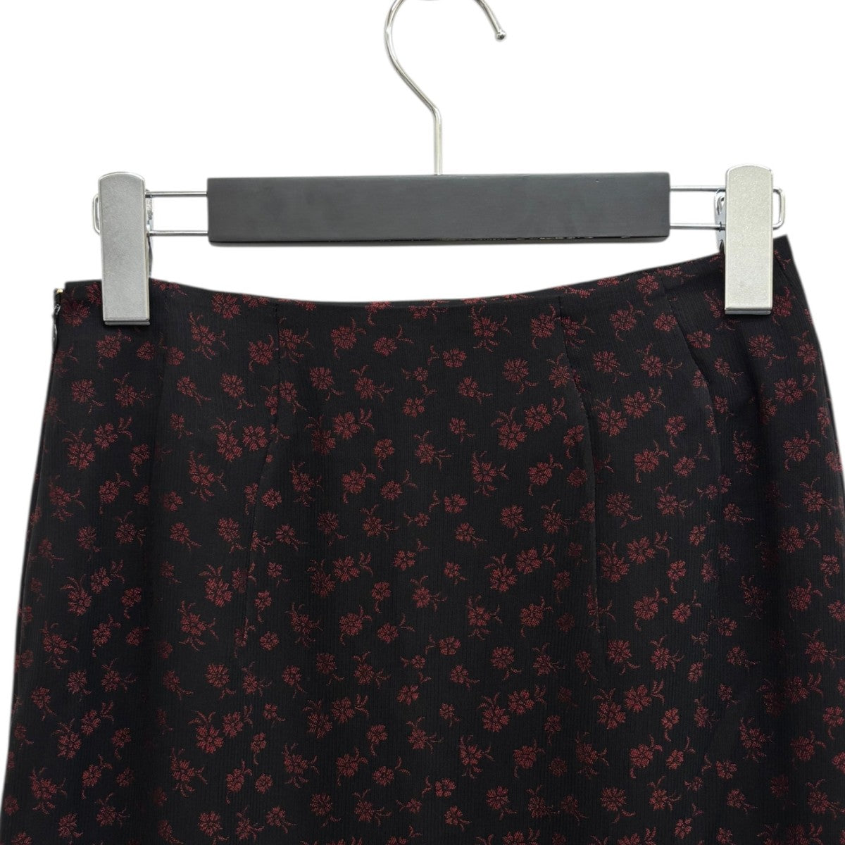 mame kurogouchi Cupro Triacetate Floral Jacquard SkirtスカートMM25FW-SK502 古着・中古-4枚目のアイテム画像