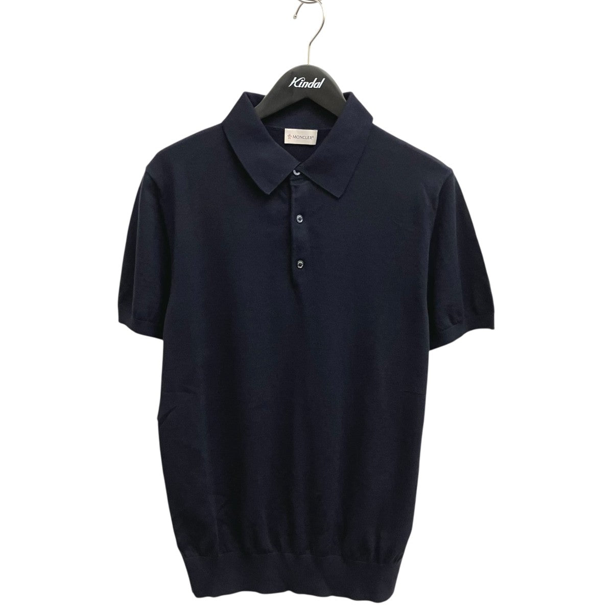 MONCLER 半袖ニットポロシャツF109P9A70000 古着・中古-1枚目のアイテム画像