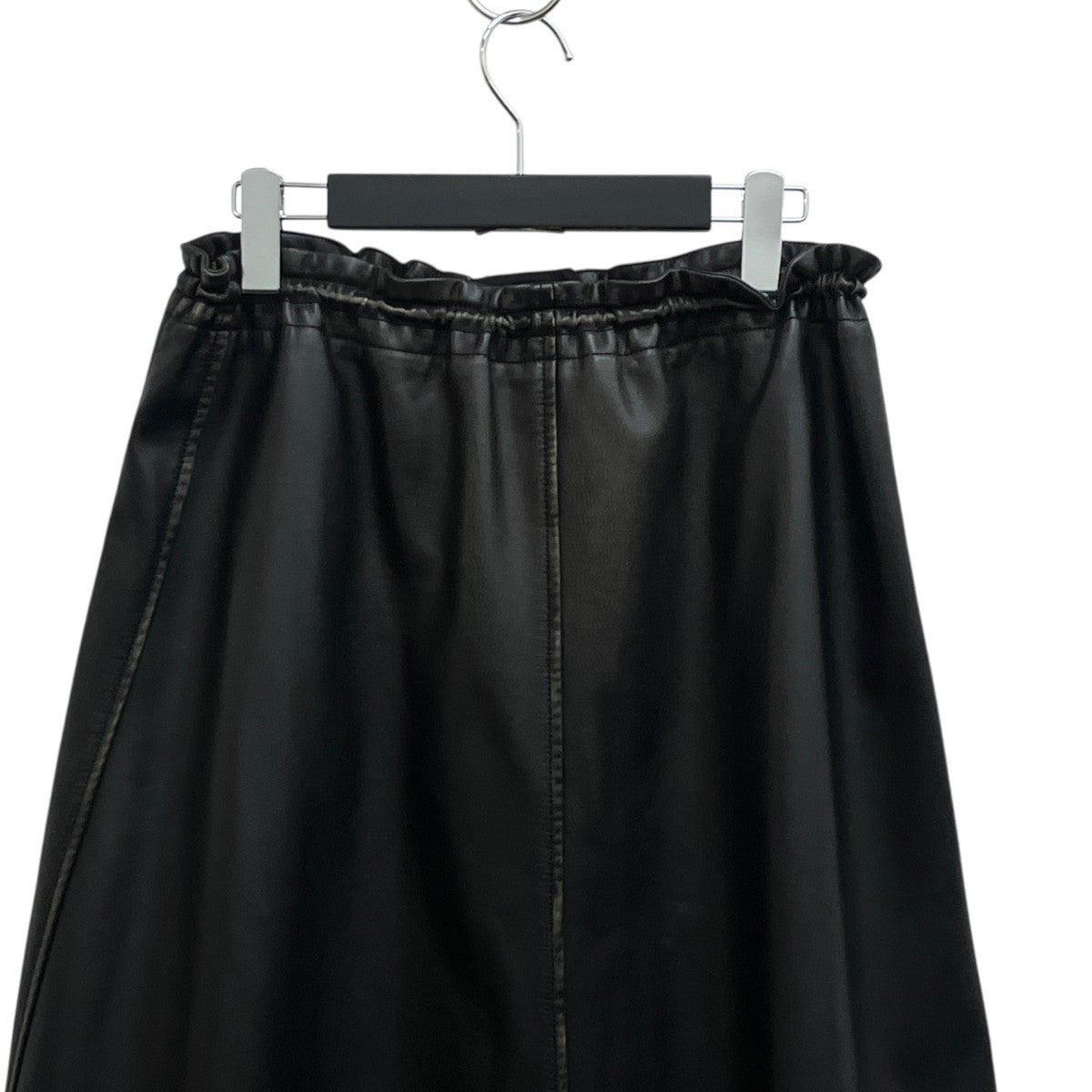 DIESEL(ディーゼル) フェイクレザースカートA18387 A18387 ブラック