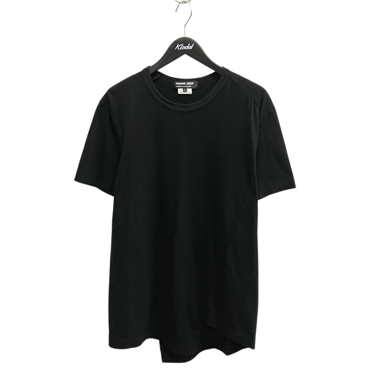 COMME des GARCONS HOMME DEUX 25SS綿天竺 背ロゴプリント半袖TシャツDO-T007 古着・中古-1枚目のアイテム画像
