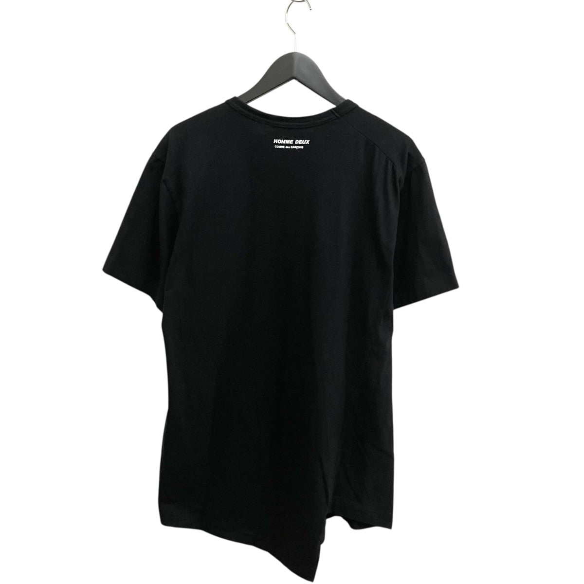 COMME des GARCONS HOMME DEUX 25SS綿天竺 背ロゴプリント半袖TシャツDO-T007 古着・中古-2枚目のアイテム画像