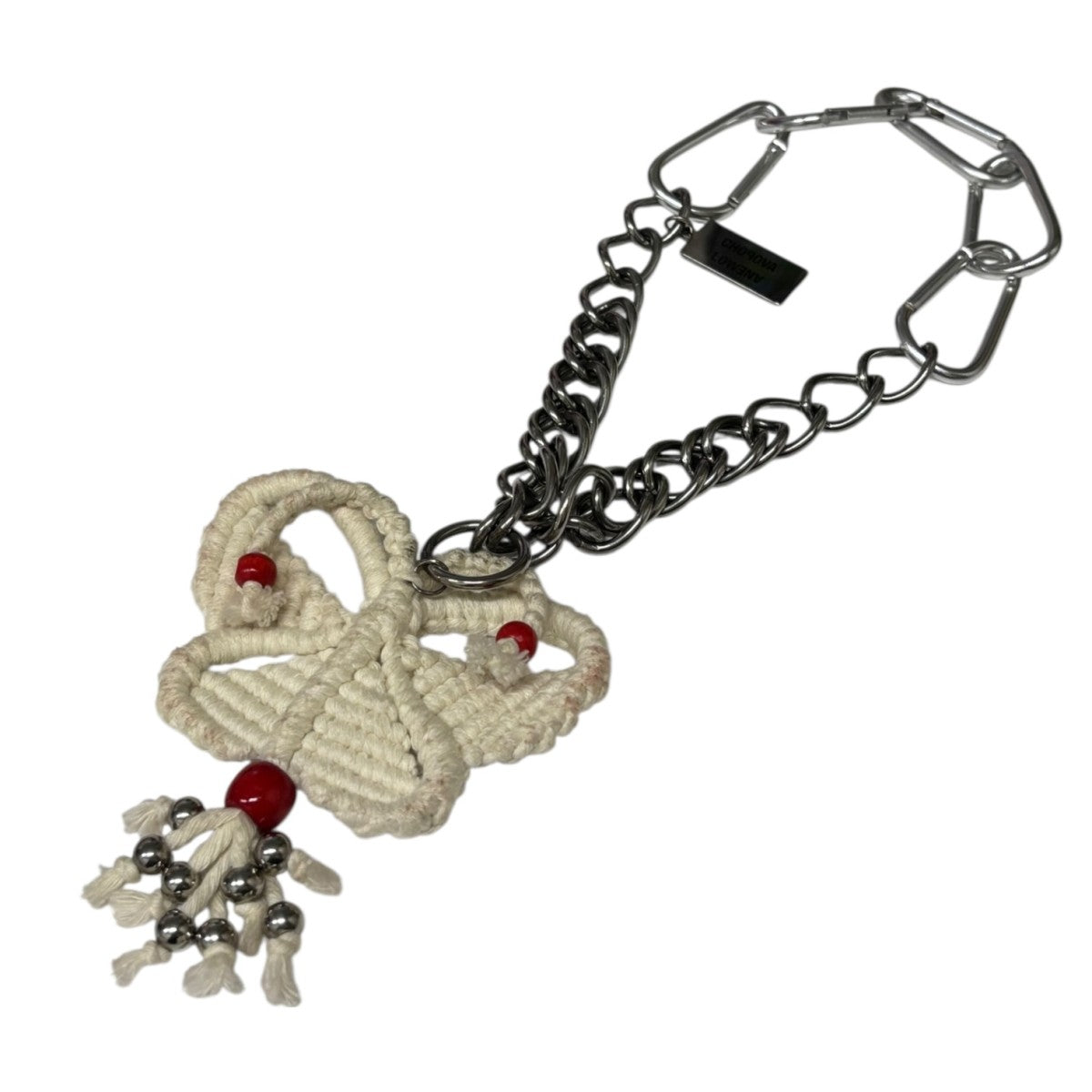 CHOPOVA LOWENA(チョポヴァロウェナ) ネックレス シルバー×ホワイト