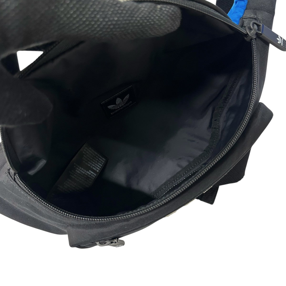adidas×BALENCIAGA ウエストポーチ - ブラック×ブルー｜【公式