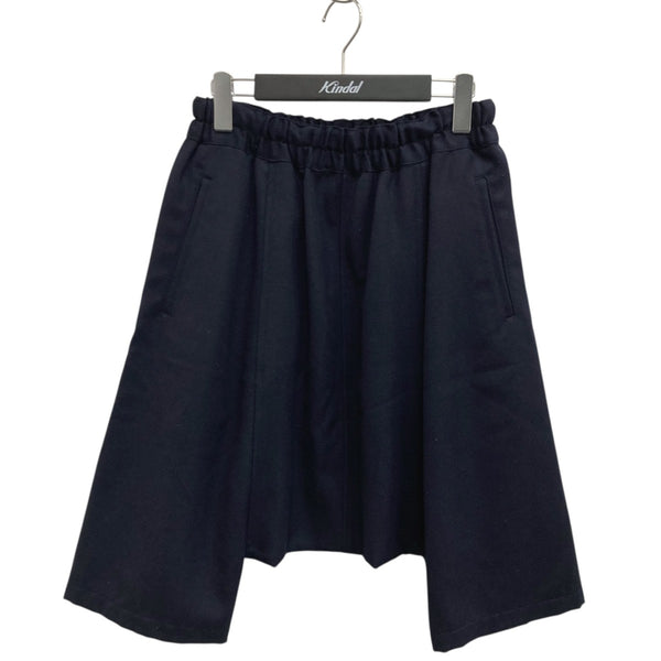 コムデギャルソン　サルエルパンツ　ハーフパンツ 安心の国内発送 希少コムデギャルソンブラックサルエルパンツ (COMME