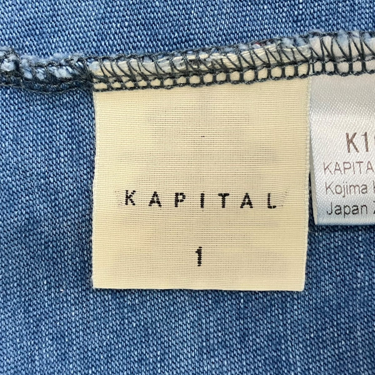 KAPITAL ノースリーブカットソー 古着・中古-5枚目のアイテム画像