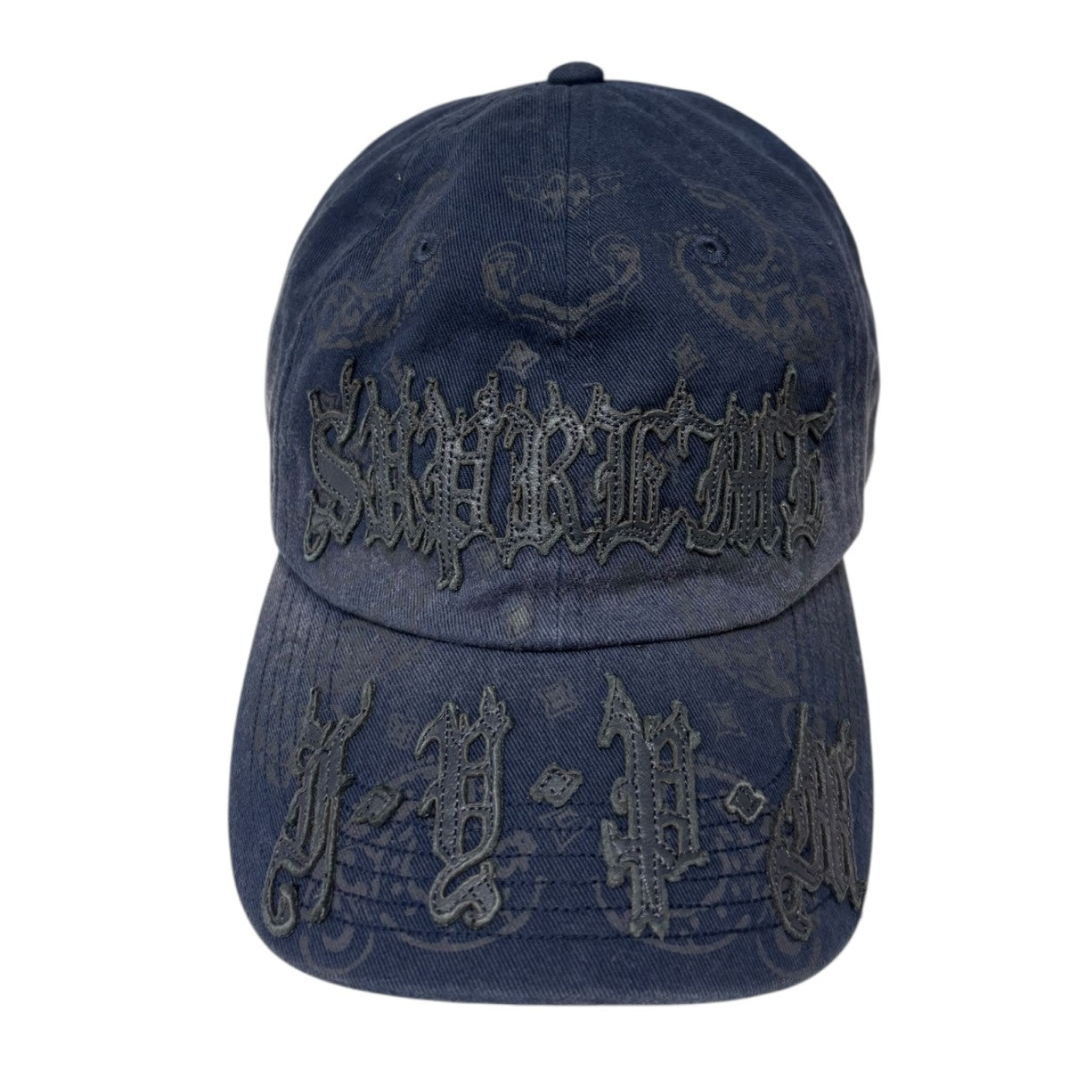 Supreme(シュプリーム) Supreme Leather Applique 6-Panelキャップ