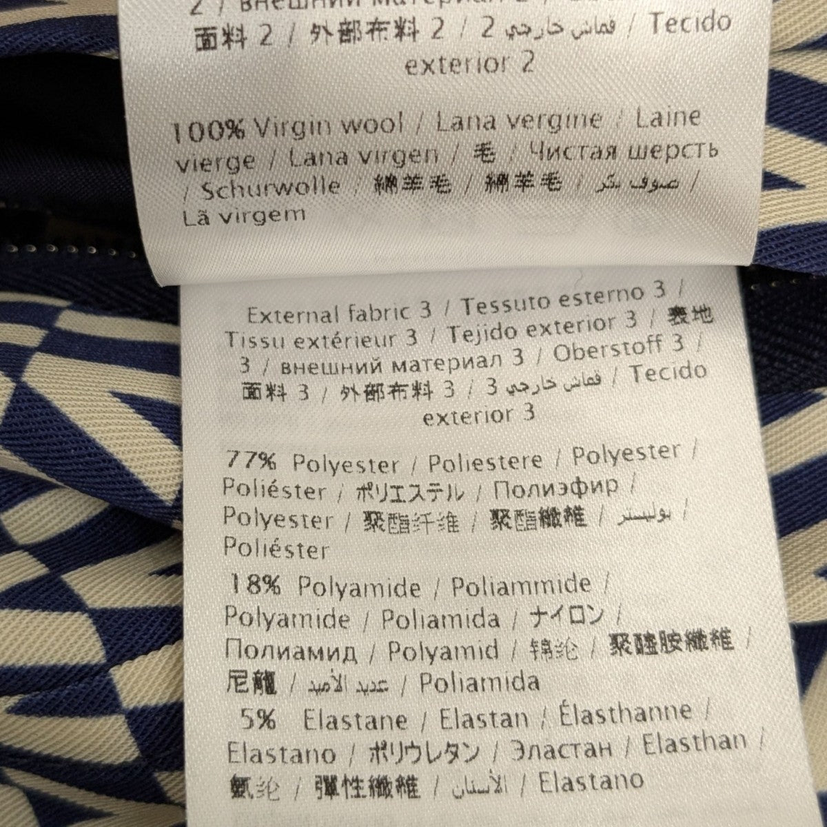 VALENTINO 19SSブルゾンRV3CI0Q5XNY 古着・中古-8枚目のアイテム画像