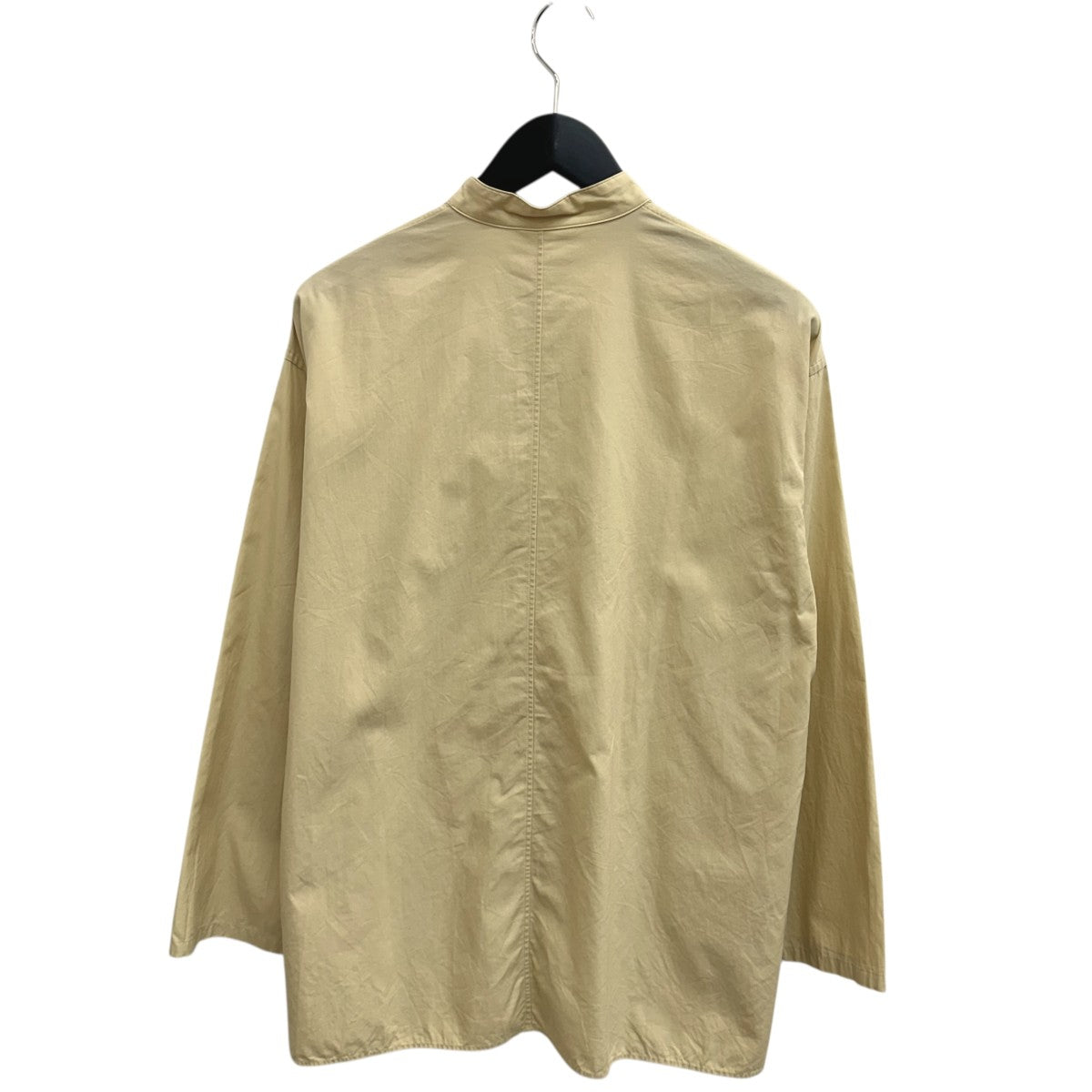 AURALEE(オーラリー) 21SSWASHED FINX TWILL KAFTAN SHIRTS長袖シャツ