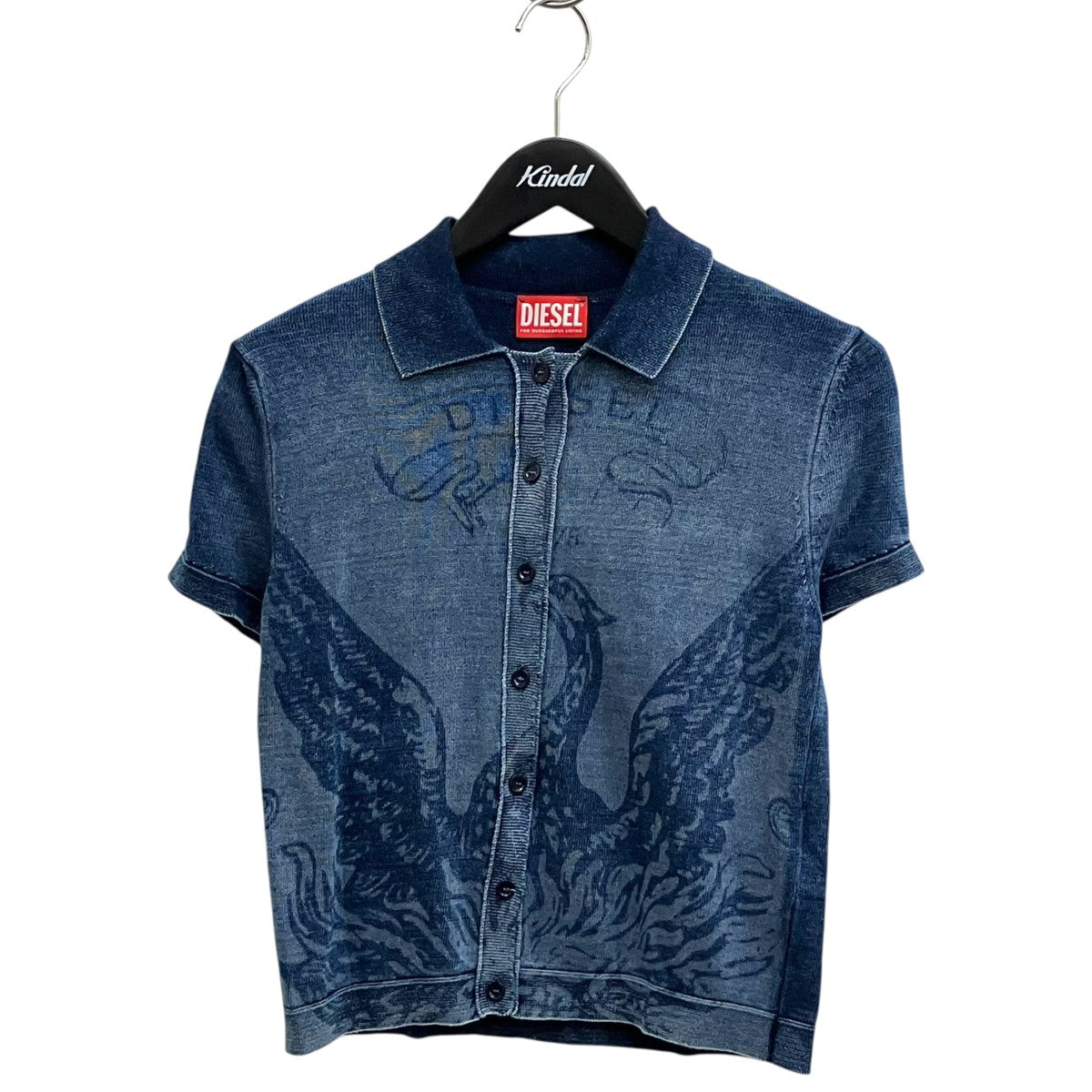 DIESEL ポロシャツA18863 古着・中古-1枚目のアイテム画像