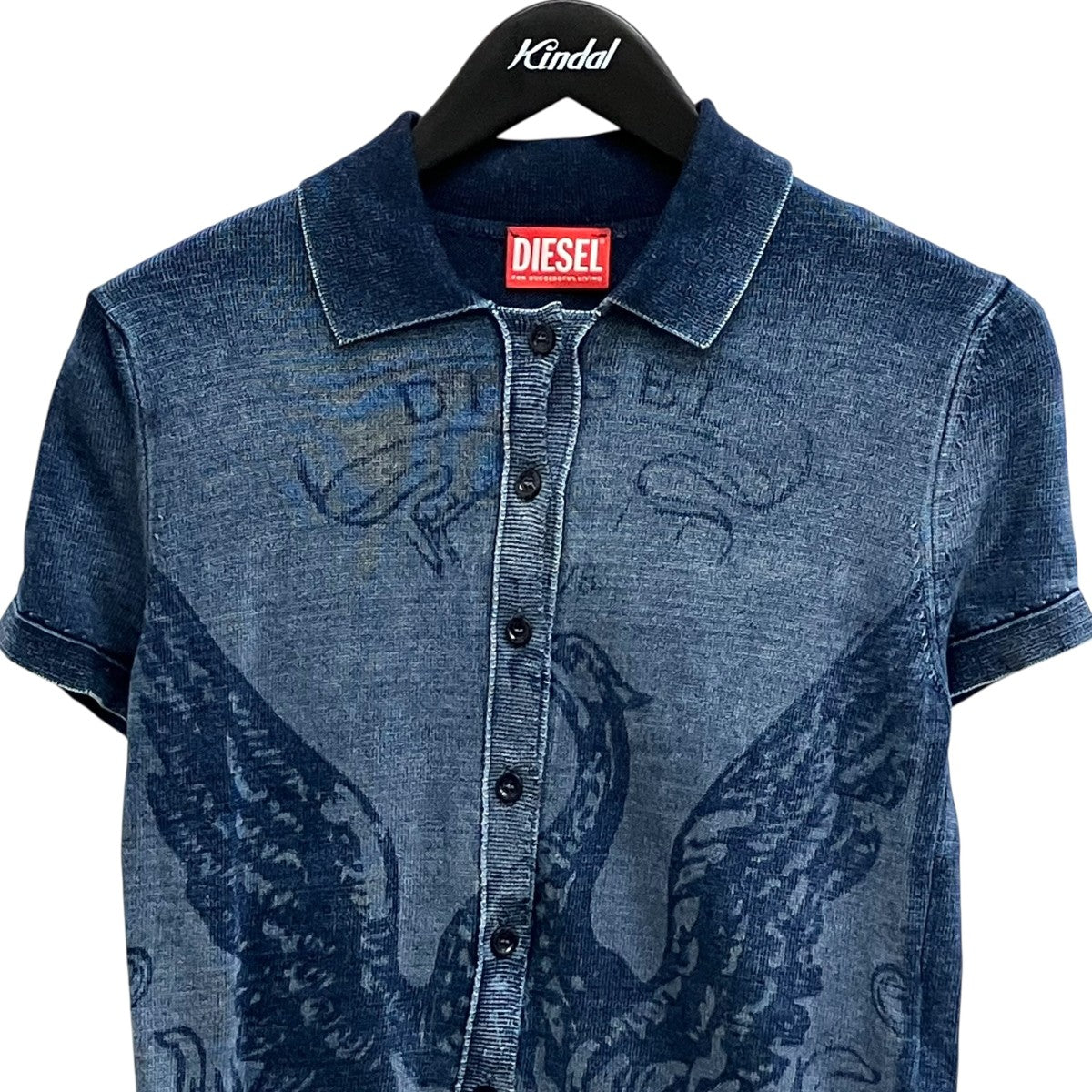DIESEL ポロシャツA18863 古着・中古-3枚目のアイテム画像