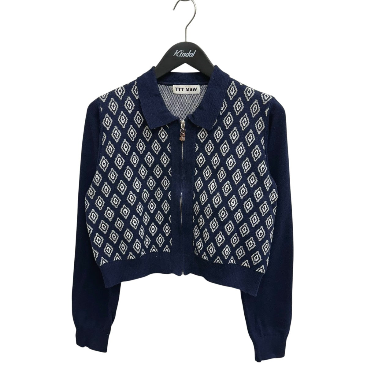 Diamond Knit PoloジップニットTTT-2023SS-KT10