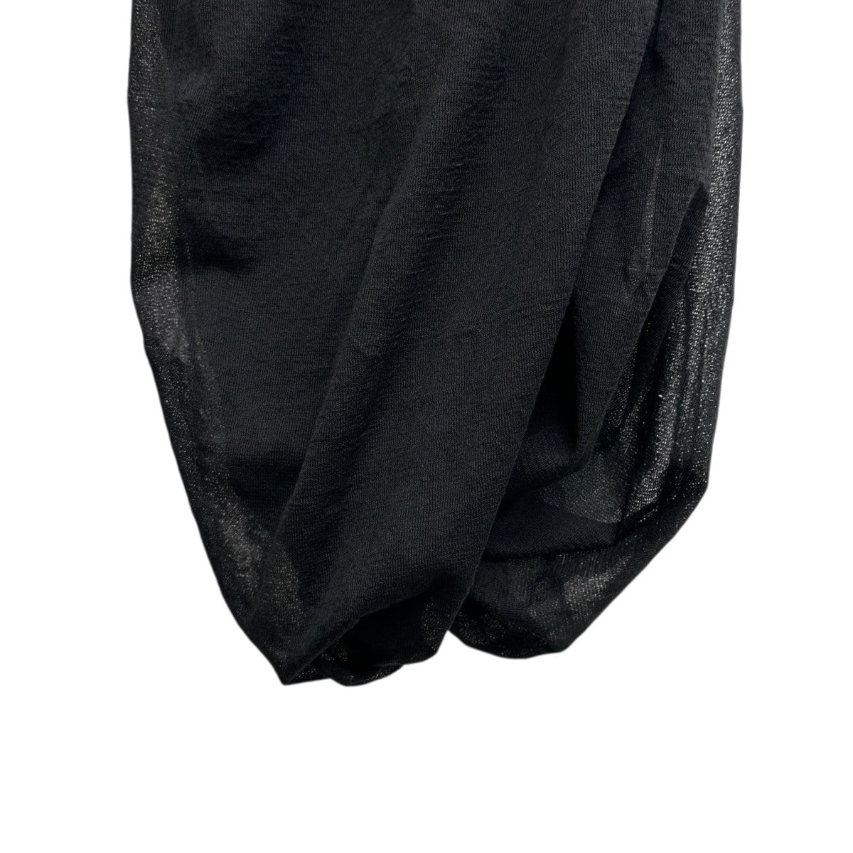 Sheer Draping Knitted SkirtニットスカートMM25SS-KN067
