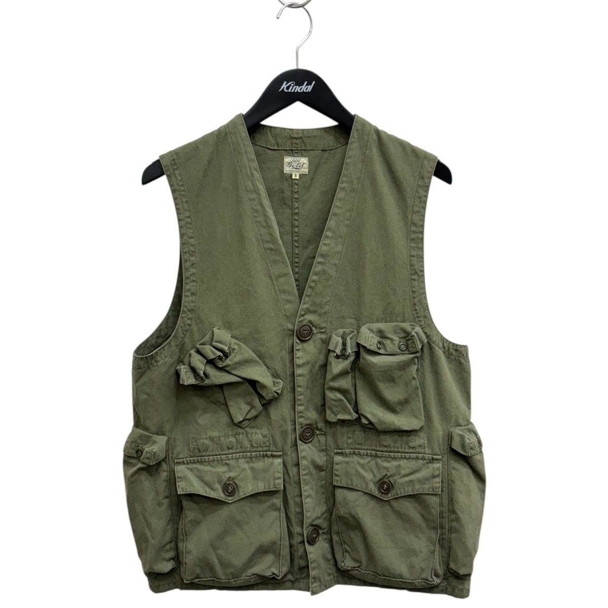 GOLD COTTON WEATHER CLOTH C-1 VESTベストGL15473 古着・中古-1枚目のアイテム画像
