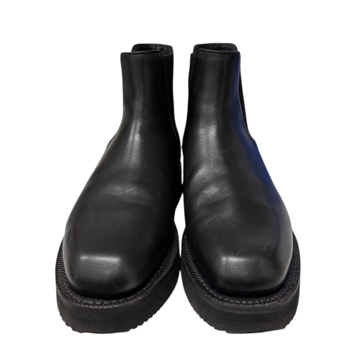 AURALEE(オーラリー) LEATHER SQUARE BOOTS MADE BY FOOT THE COACHER