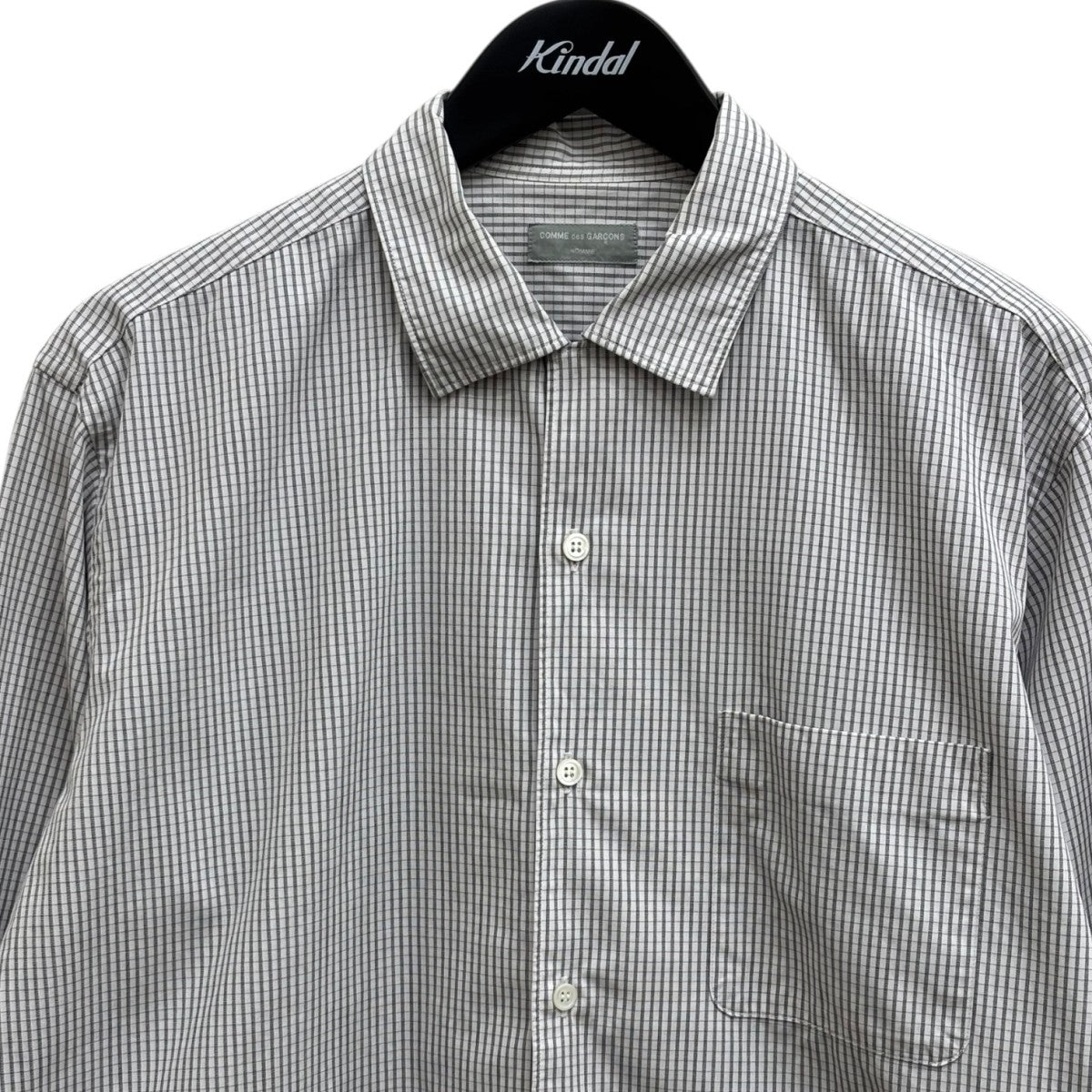 COMME des GARCONS HOMME(コムデギャルソンオム) チェック長袖シャツ