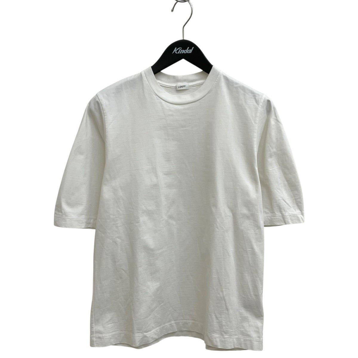 LOEFF LF ORG CTN CRCNT SRT SLV半袖Tシャツ8817-699-0019 古着・中古-1枚目のアイテム画像