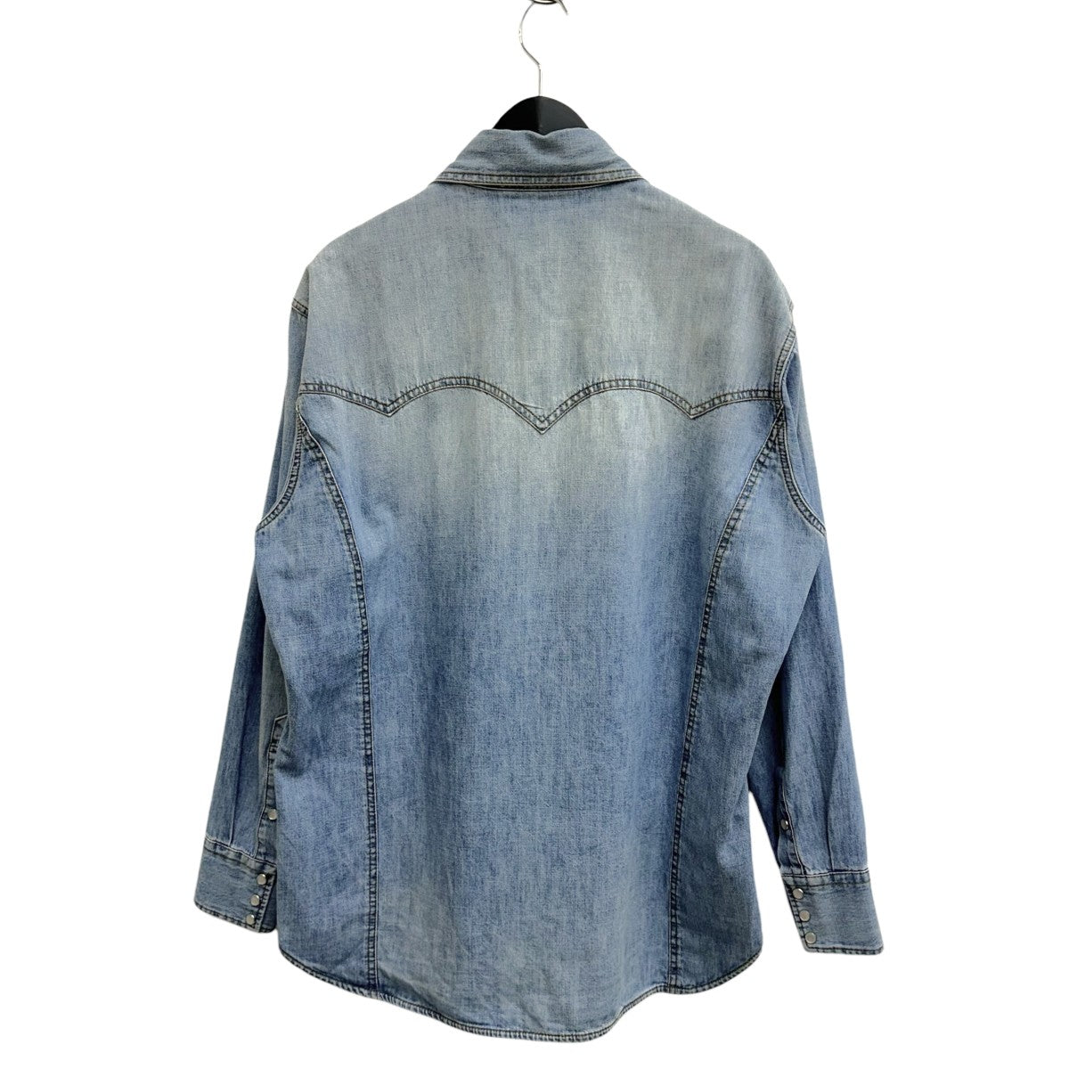 HUSBANDS(ハズバンズ) western shirt in denim H12ELE CWWN CO BLDE