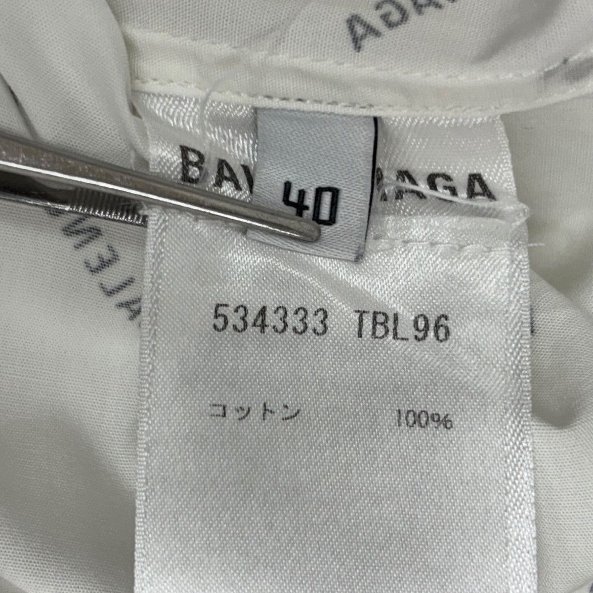 BALENCIAGA 長袖シャツ534333 古着・中古-10枚目のアイテム画像