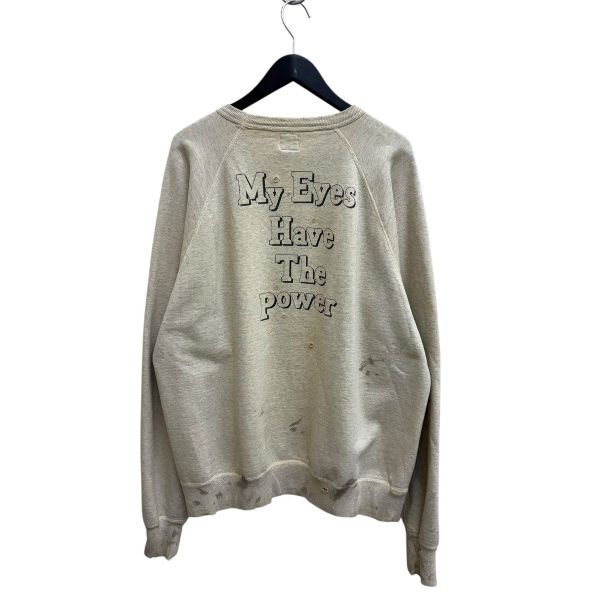 SAINT MICHAEL RAGLAN SWEAT SH eyeスウェットSM-S21-0000-021 古着・中古-2枚目のアイテム画像