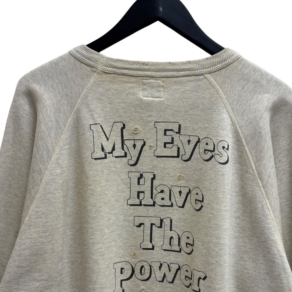 SAINT MICHAEL RAGLAN SWEAT SH eyeスウェットSM-S21-0000-021 古着・中古-4枚目のアイテム画像