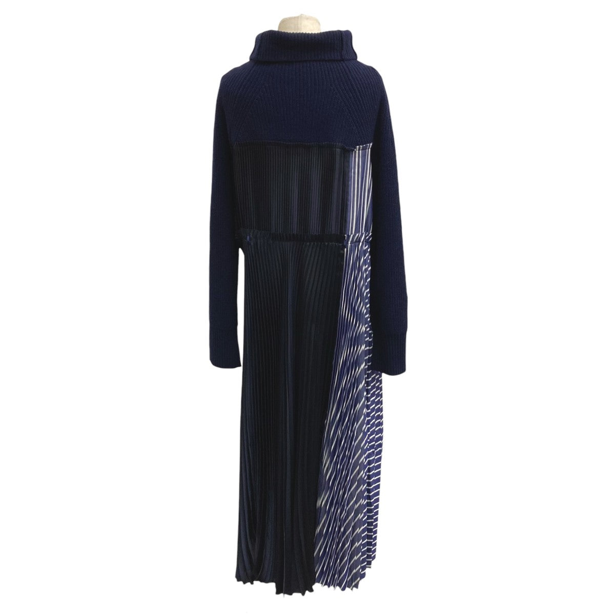 sacai ニットワンピース20-05348 古着・中古-2枚目のアイテム画像