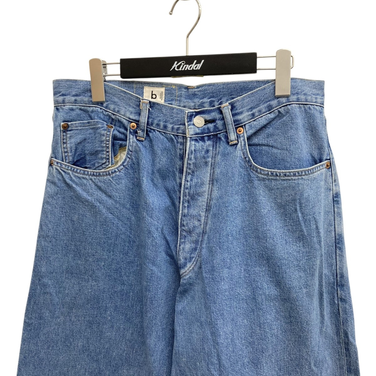 blurhms ROOTSTOCK 12oz Selvage DenimデニムパンツbROOTS22S7-2 古着・中古-3枚目のアイテム画像