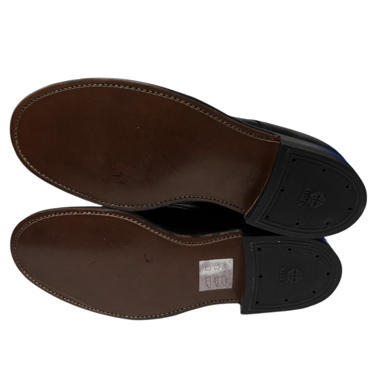 ALDEN(オールデン) ミリタリーラスト プレーントゥ カーフレザー