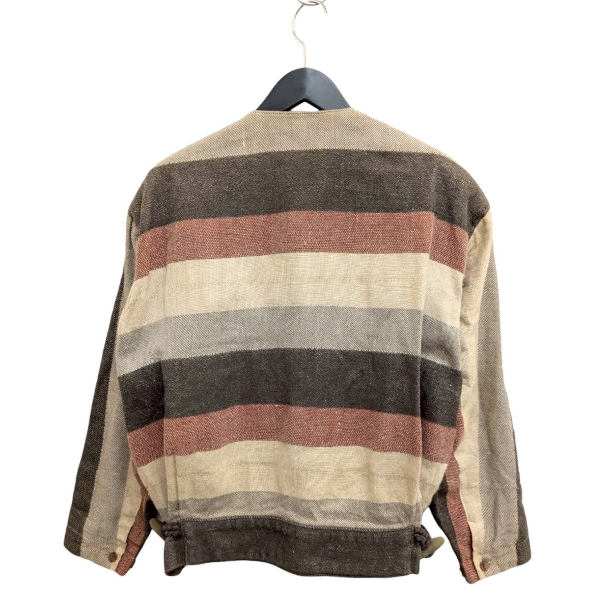 ISSEY MIYAKE MEN 80S 筆タグ リネン混1Bジャケット LG31015 古着・中古-2枚目のアイテム画像