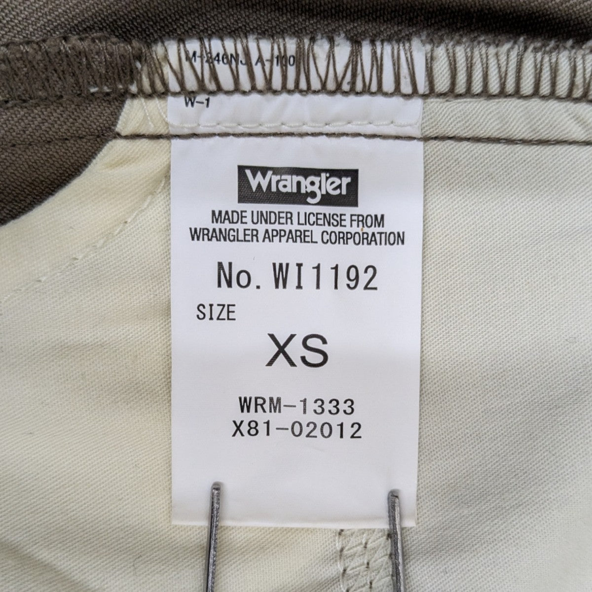 WRANGLER WRANGLER WRANCHER ランチャー フレアードレスパンツ WI1192 古着・中古-4枚目のアイテム画像