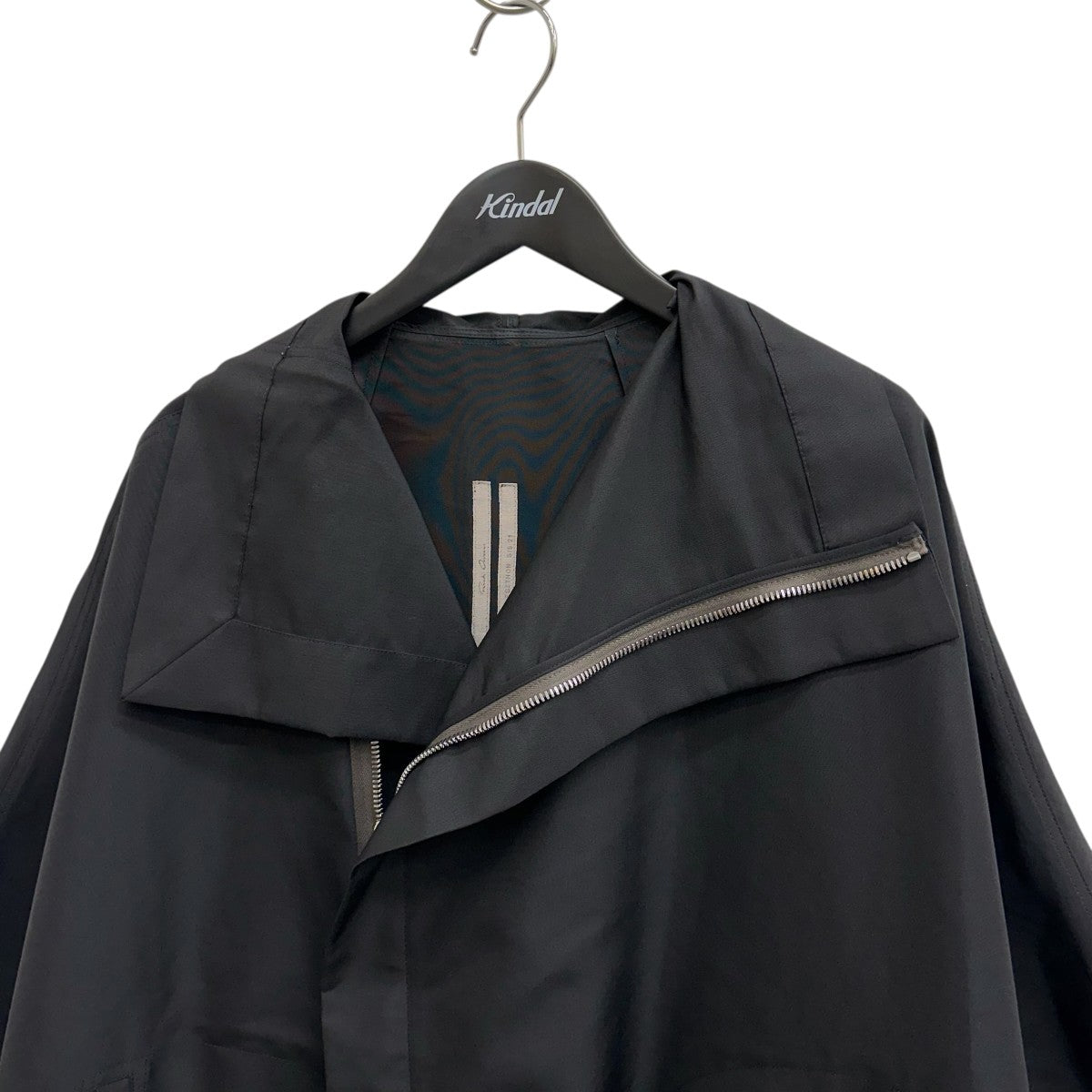 RICK OWENS Zip Up Jacket PonchoジャケットRP21S3767-TS 古着・中古-3枚目のアイテム画像