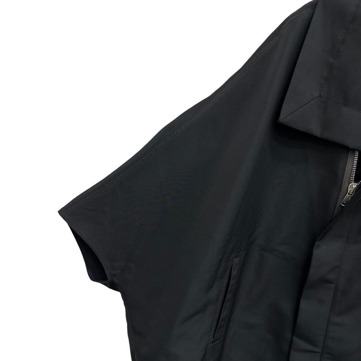 RICK OWENS(リックオウエンス) Zip Up Jacket Ponchoジャケット