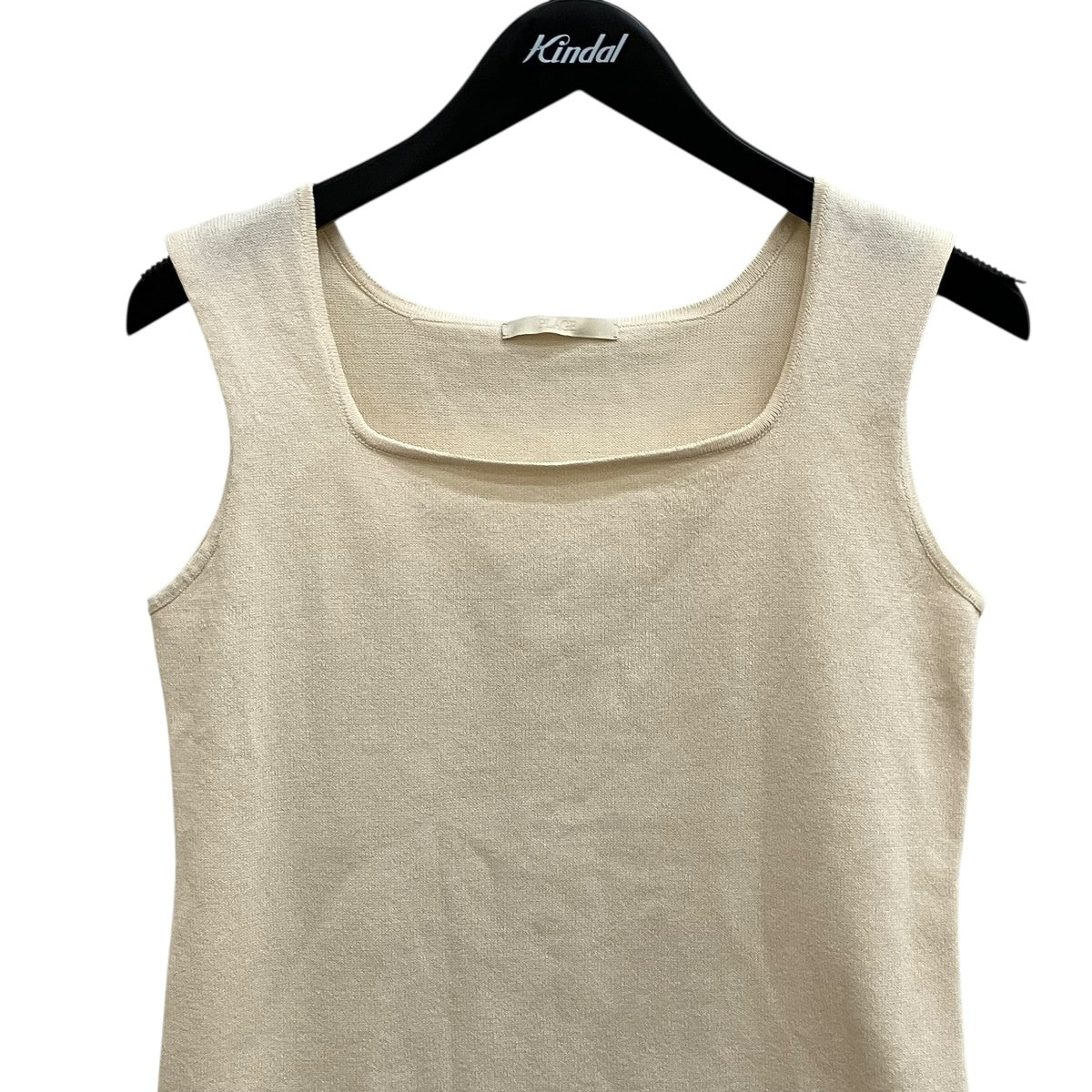Plage Paper Mix Sleeveless ニットタンクトップ25080922111020 古着・中古-3枚目のアイテム画像