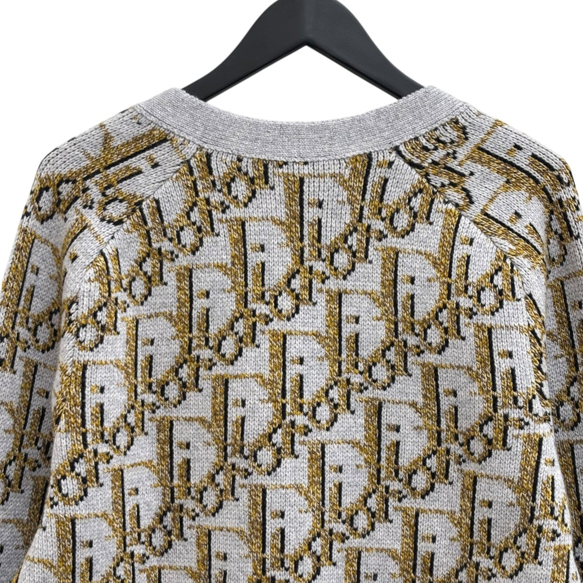 DIOR(ディオール) オブリーク総柄ニットカーディガン213M233AT393