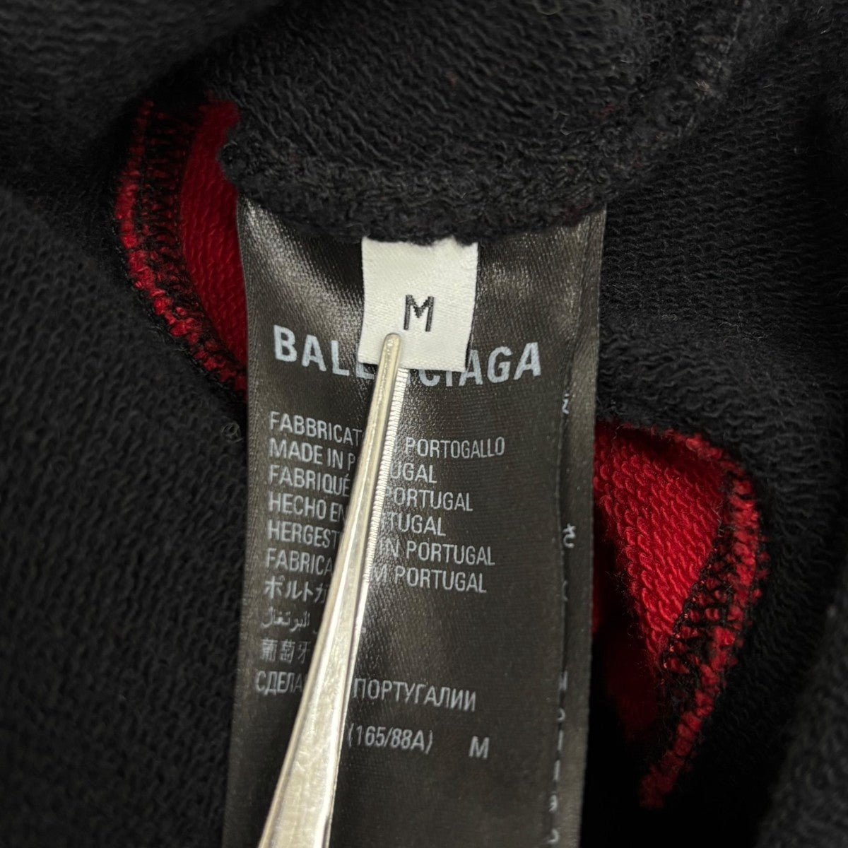 BALENCIAGA×adidas 23AWHoodie Large Fitパーカー715001 古着・中古-8枚目のアイテム画像