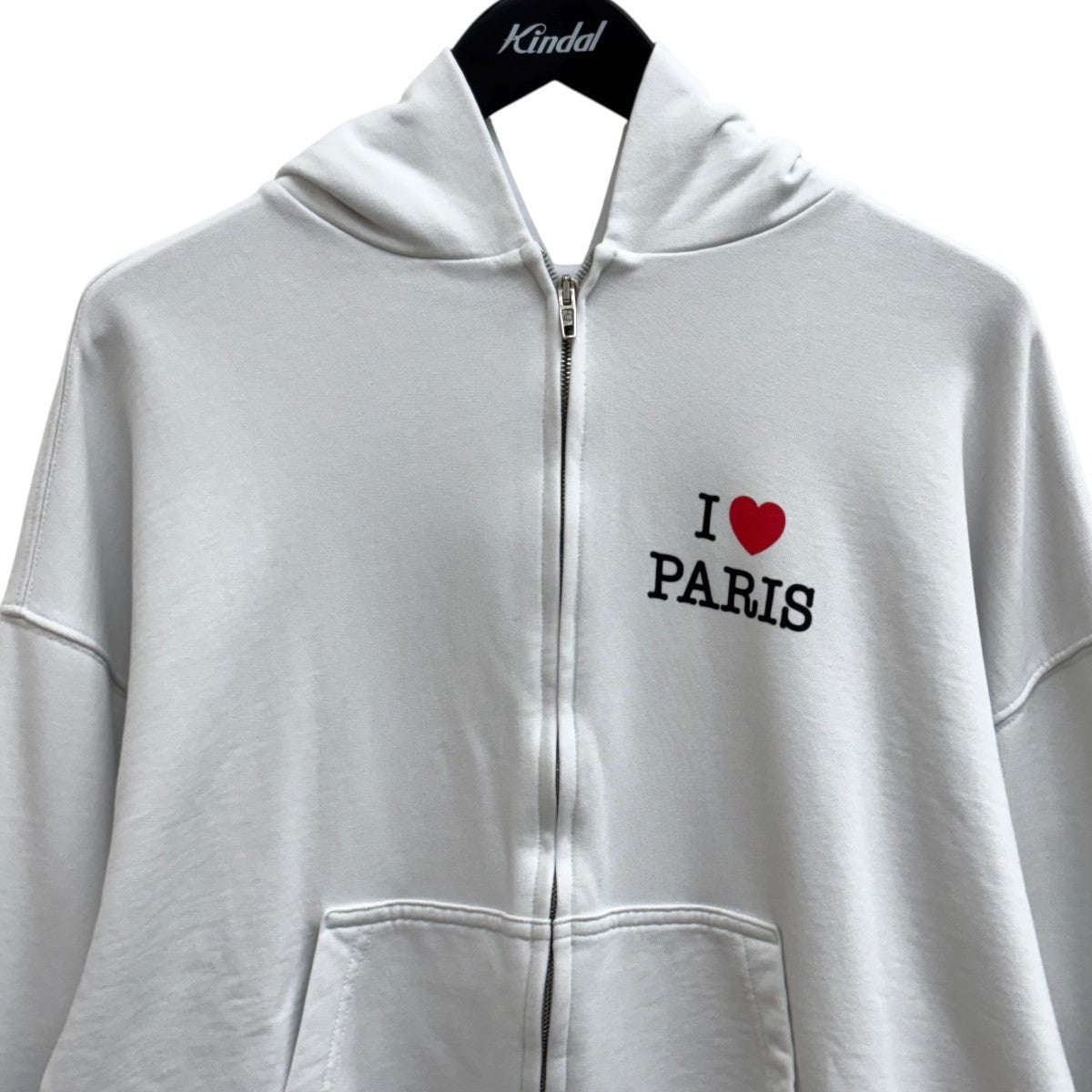 24SSI LOVE PARISプリントジップアップパーカー803264
