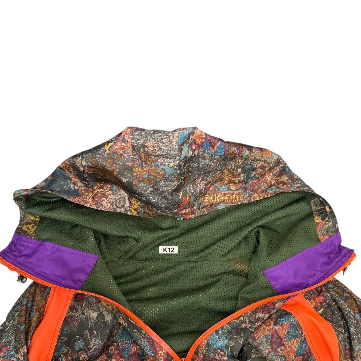 KHOKI(コッキ) American Quilt-Print Pull-Over Jacketアノラック