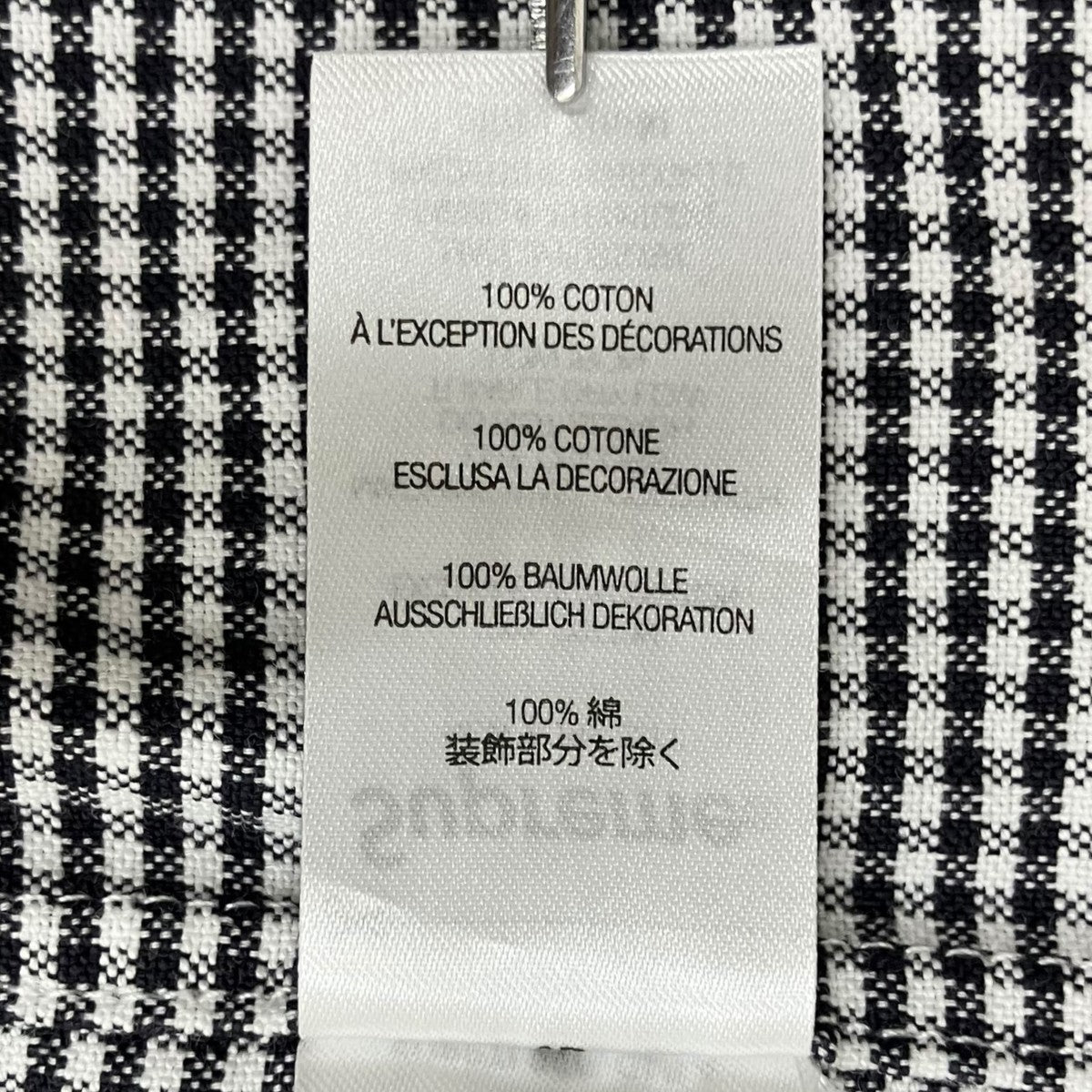 Supreme 千鳥格子半袖シャツ 古着・中古-6枚目のアイテム画像