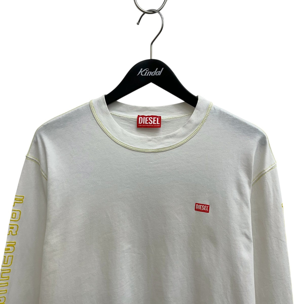 DIESEL(ディーゼル) 長袖TシャツA16627 A16627 ホワイト サイズ S