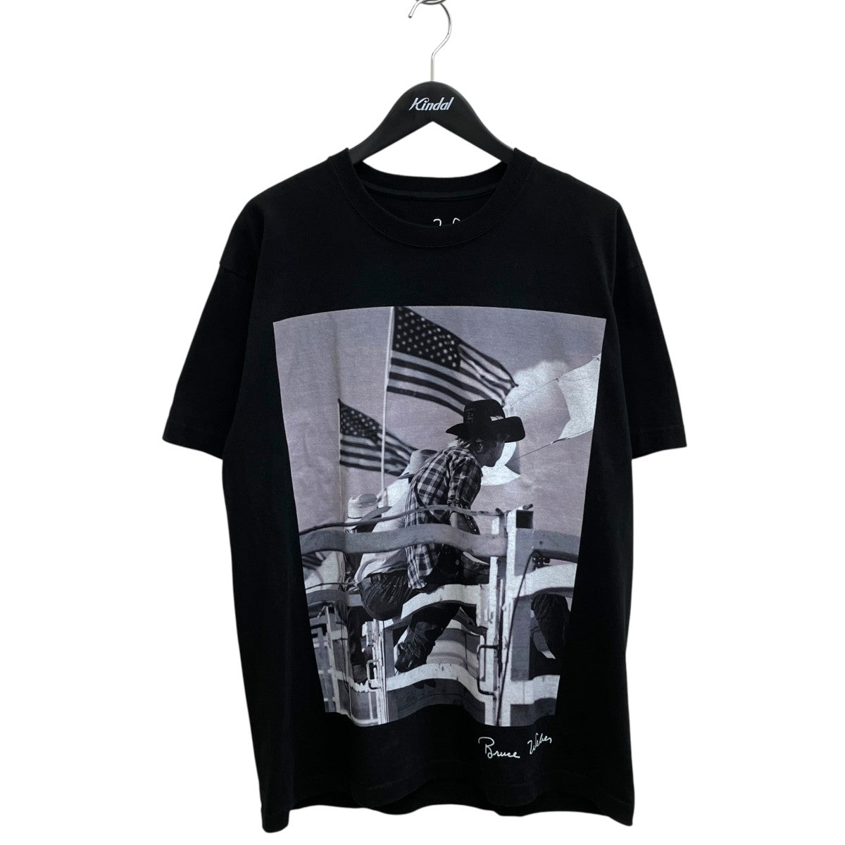 BIOTOP×Bruce Weber プリントTシャツBOM-70700-A 古着・中古-1枚目のアイテム画像
