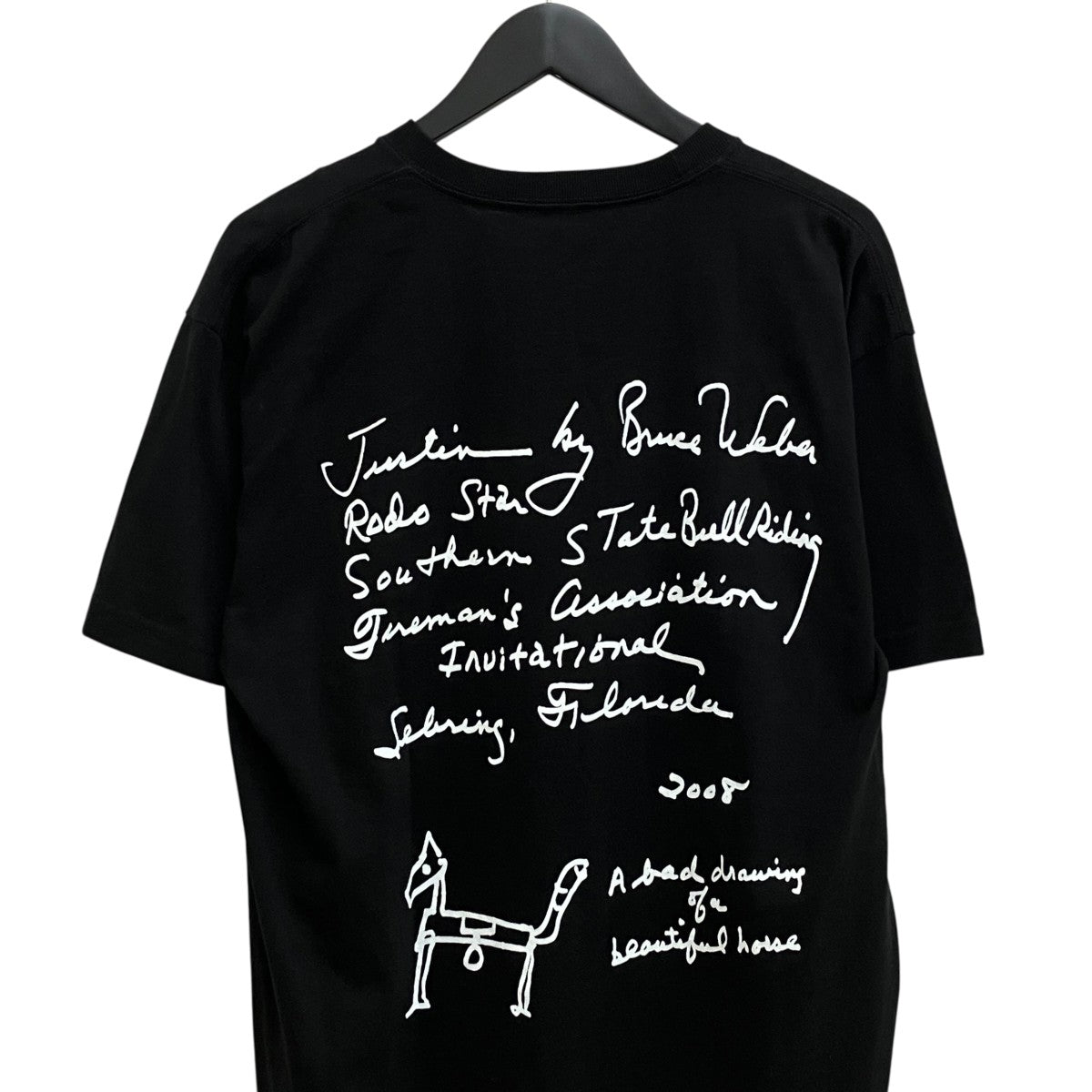 BIOTOP×Bruce Weber プリントTシャツBOM-70700-A 古着・中古-4枚目のアイテム画像
