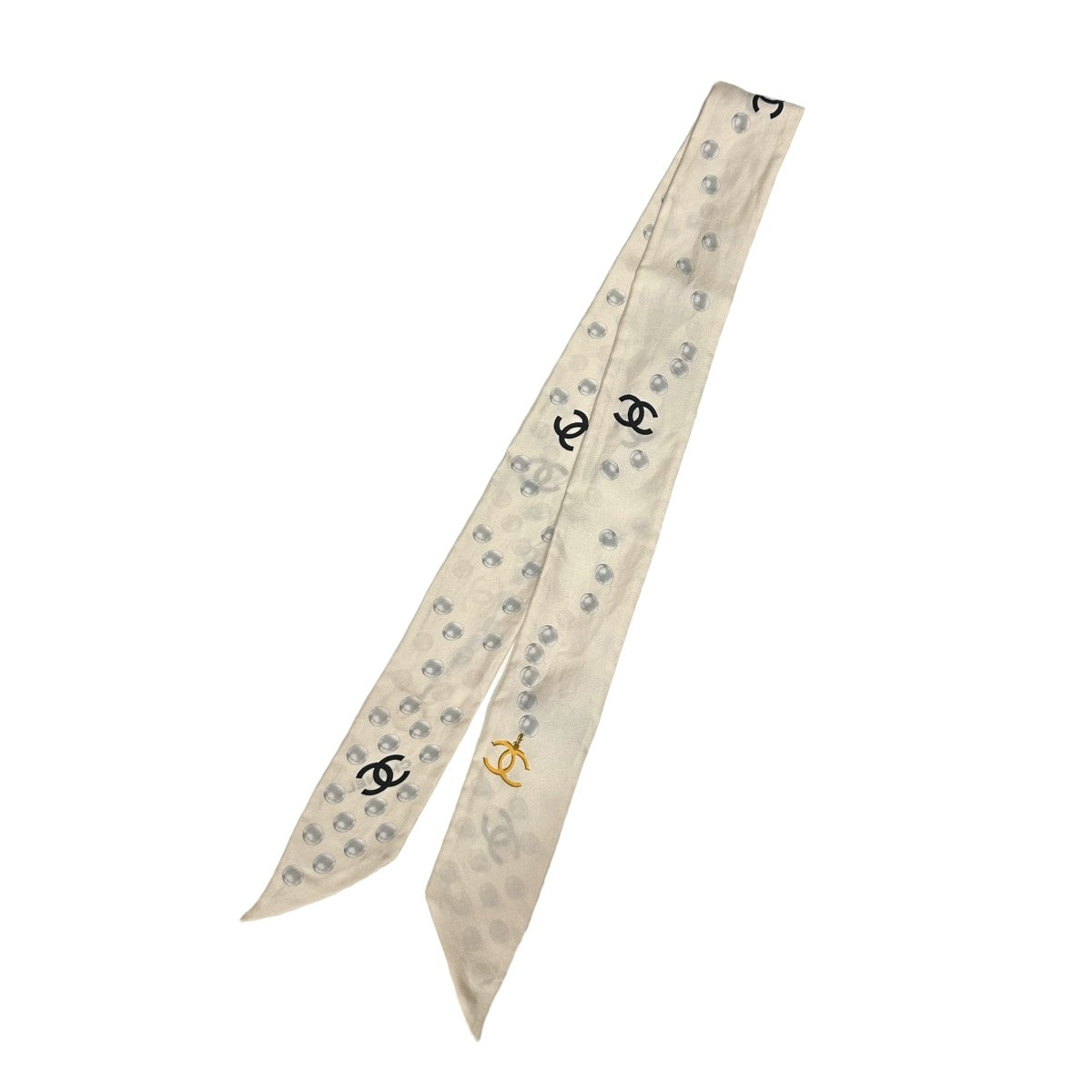 CHANEL(シャネル) ツィリースカーフKKPX8G90 KKPX8G90 アイボリー