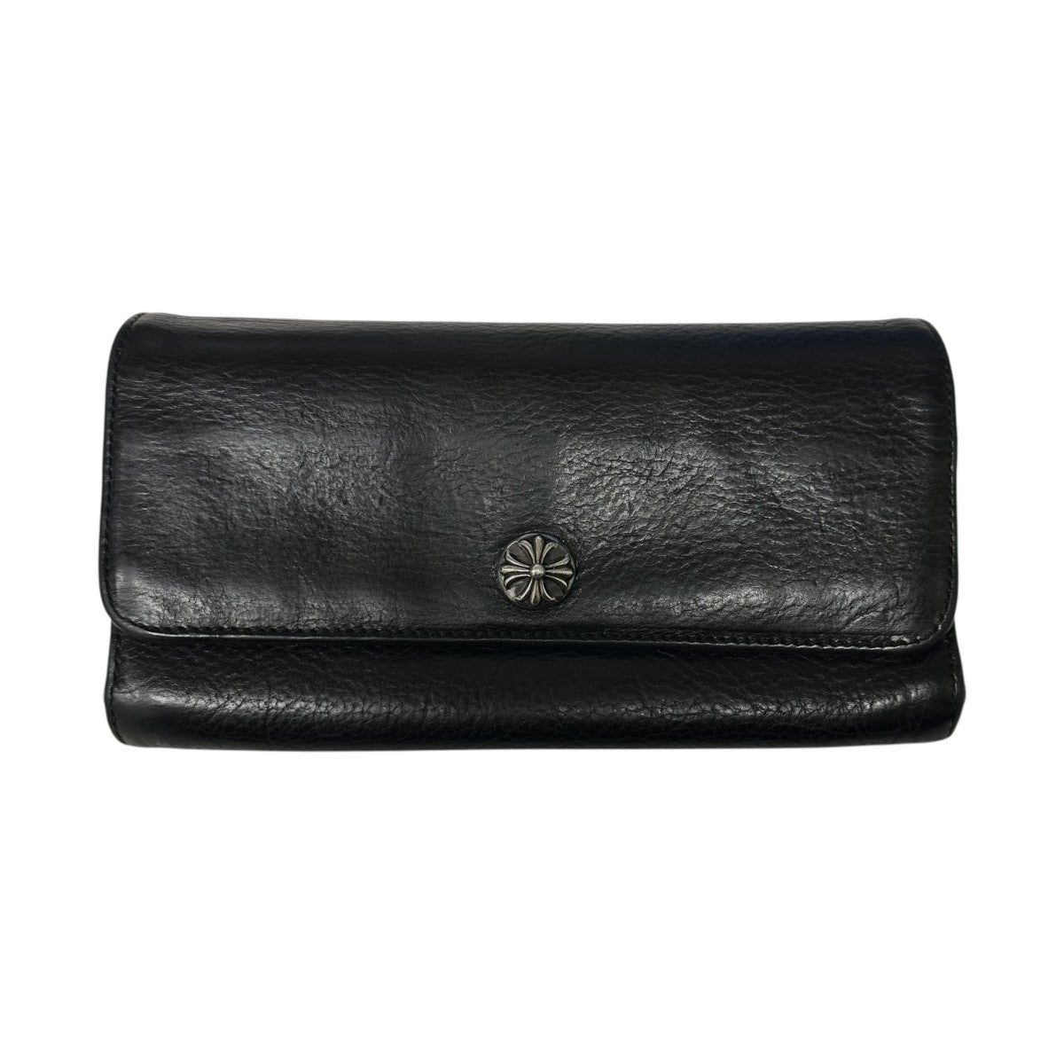 CHROME HEARTS(クロムハーツ) JOEY WALLET二つ折り財布 ブラック