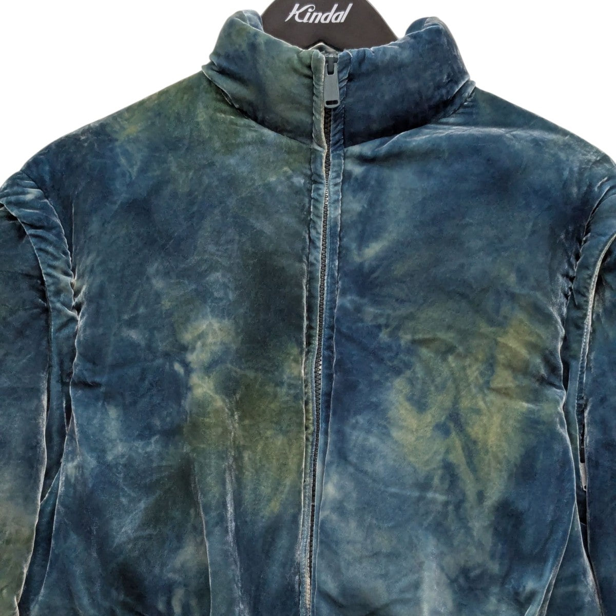 MASU(エムエーエスユー) 23AWVELVET PUFFER JACKETダウンジャケット